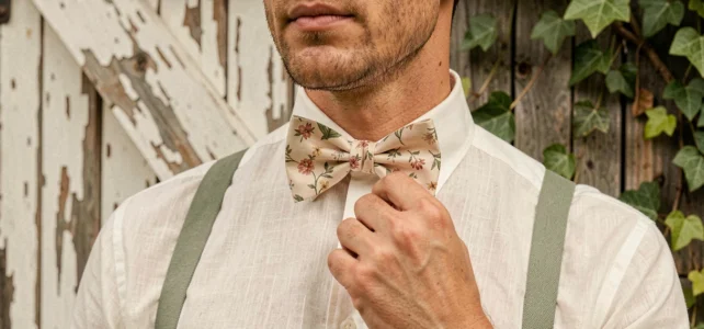 Le nœud papillon : l’accessoire indispensable pour un mariage champêtre réussi Le nœud papillon : l’accessoire indispensable pour un mariage champêtre réussi